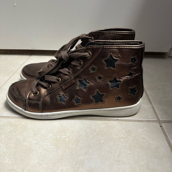 Pastry Shoes - Starry Brown High-Top Sneakers